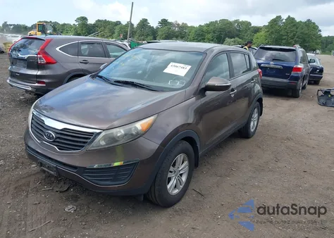 2011 Kia Sportage Lx from USA, damaged, VIN KNDPB3A23B7063601